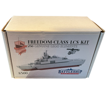 Limited Edition | USS New Jersey Freedom- Class LCS Kit 250 Genuine Lego Elements