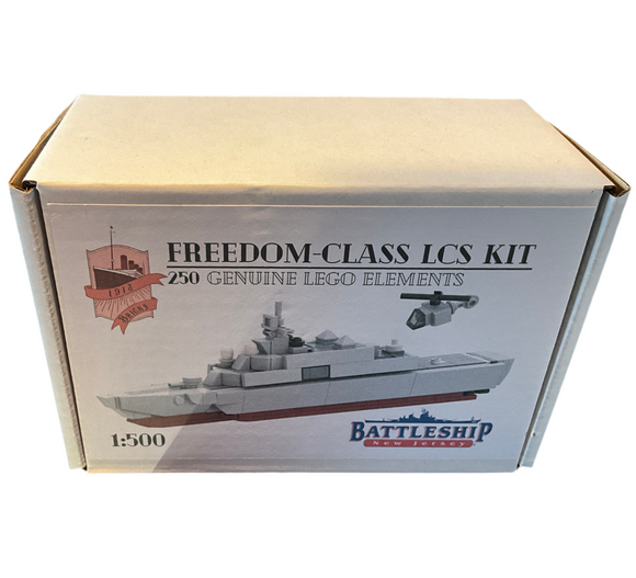 Limited Edition | USS New Jersey Freedom- Class LCS Kit 250 Genuine Lego Elements
