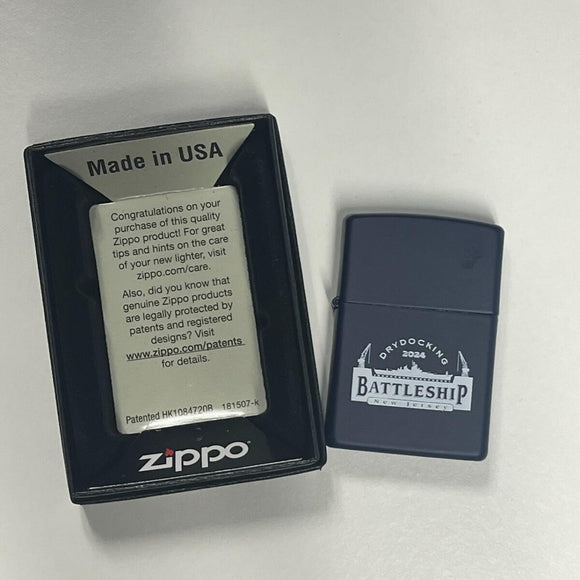 Battleship Dry Dock 2024 Zippo Lighter