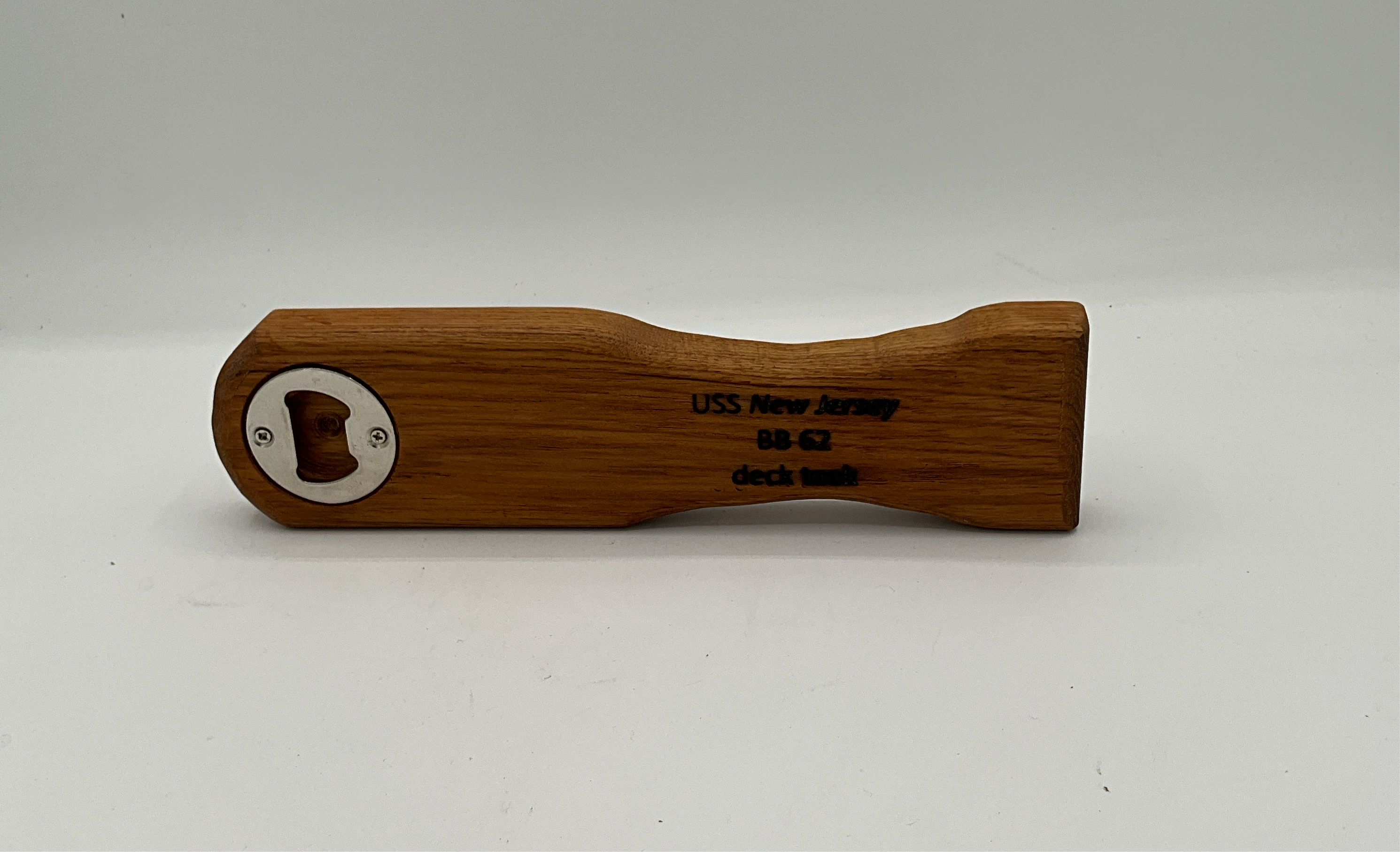 Teak Paddle Style Bottle Opener - 0