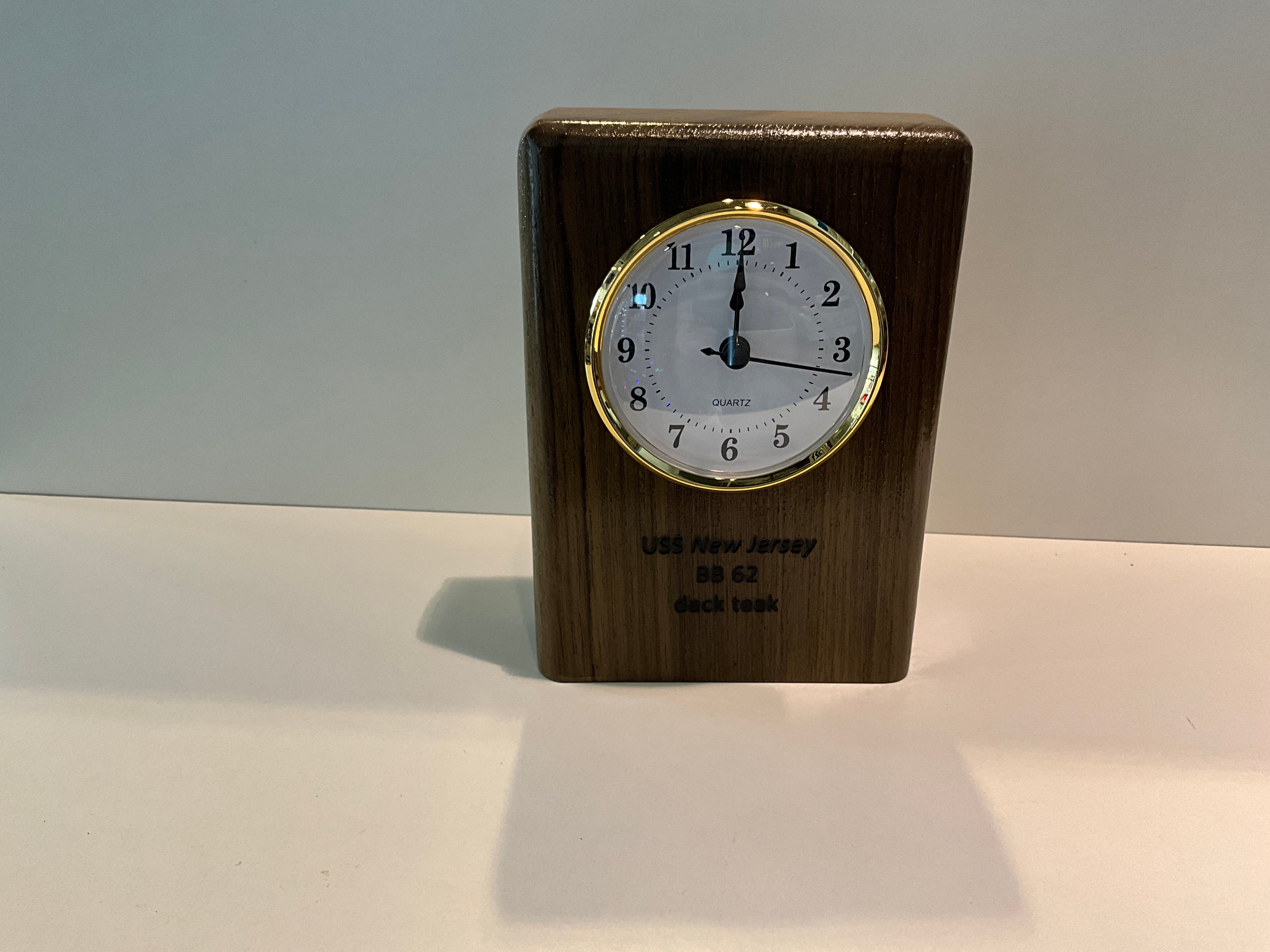 Teak Clock Basic