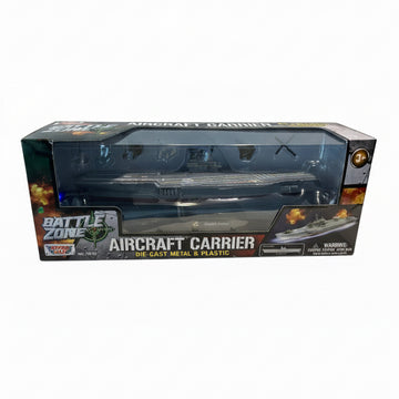 Battle Zone Die Cast Metal & Plastic Aircraft Carrier