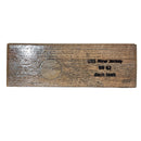 Teak with plug-1
