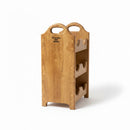 USS New Jersey BB-62 Teak Wine Rack  – 6 Bottle Display-3
