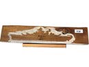 WW II Teak Sculpture ( 2.4ft ) Carved Battleship Silhouette-18