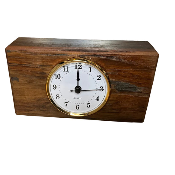 Battleship, New Jersey Teak Clock