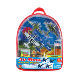 World War II Warbirds Backpack Playset