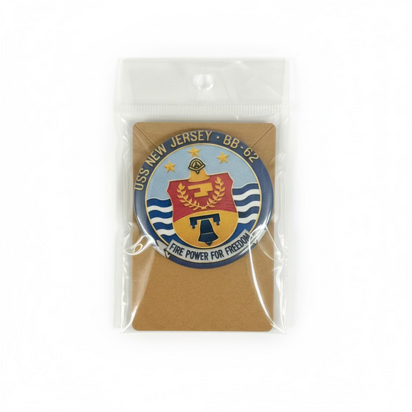 USS New Jersey 3rd Commission Pin