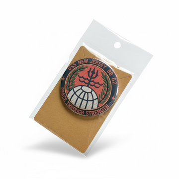 USS New Jersey 2nd Commission Pin