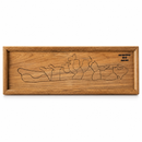 USS New Jersey BB-62 Handmade Teak Battleship Puzzle-4