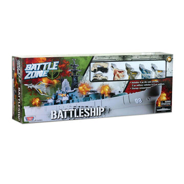 Giant 30” Battleship w/ Figures – Command the Seas!