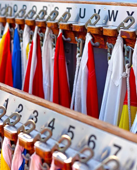 Flown Signal Flag – Battleship New Jersey (BB-62)