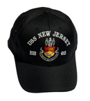 USS New Jersey Firepower for Freedom Hat - Black-1