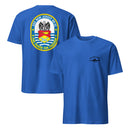 Battleship New Jersey Crest T-Shirt (Royal Blue)-1