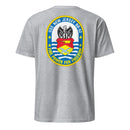 Battleship New Jersey Crest T-Shirt (Heather Grey)-3
