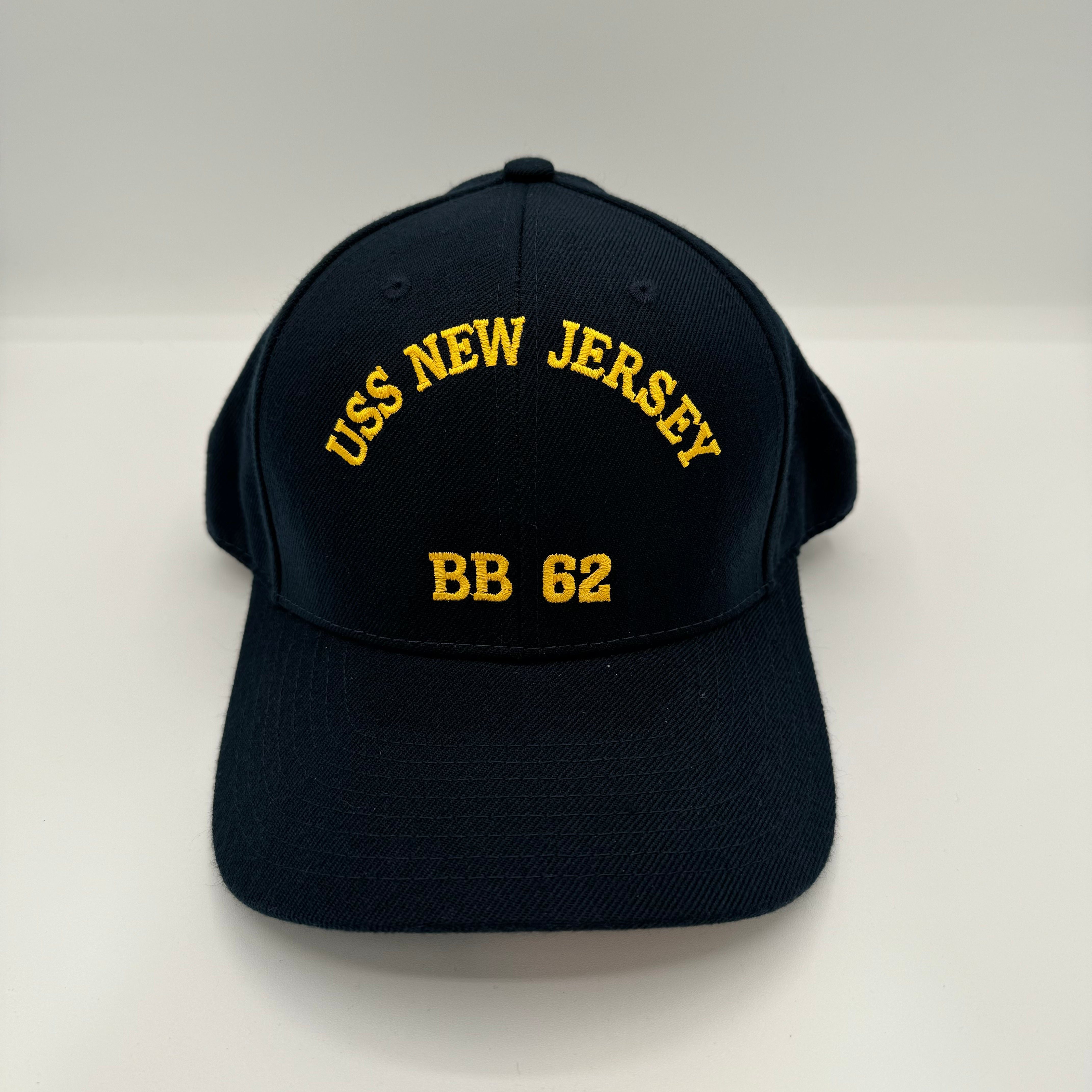 Baseball Hat USS NJ without ship