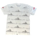 Battleship New Jersey Official Blueprint T-Shirt-2