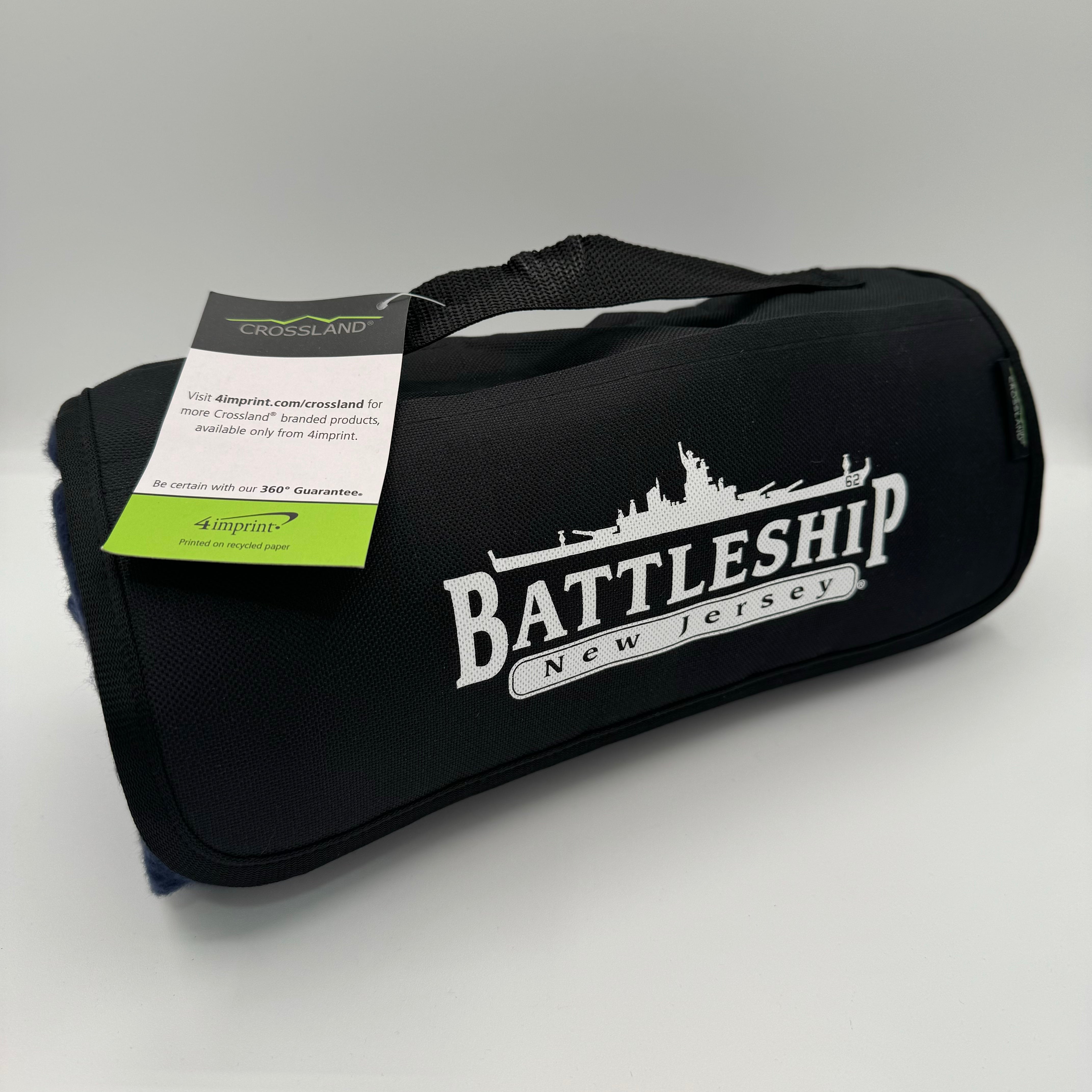 Battleship Logo Roll Up Blanket