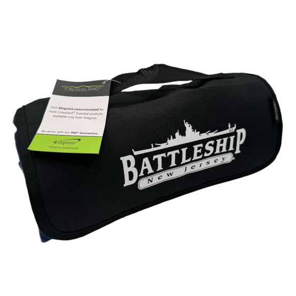 Battleship Logo Roll Up Blanket