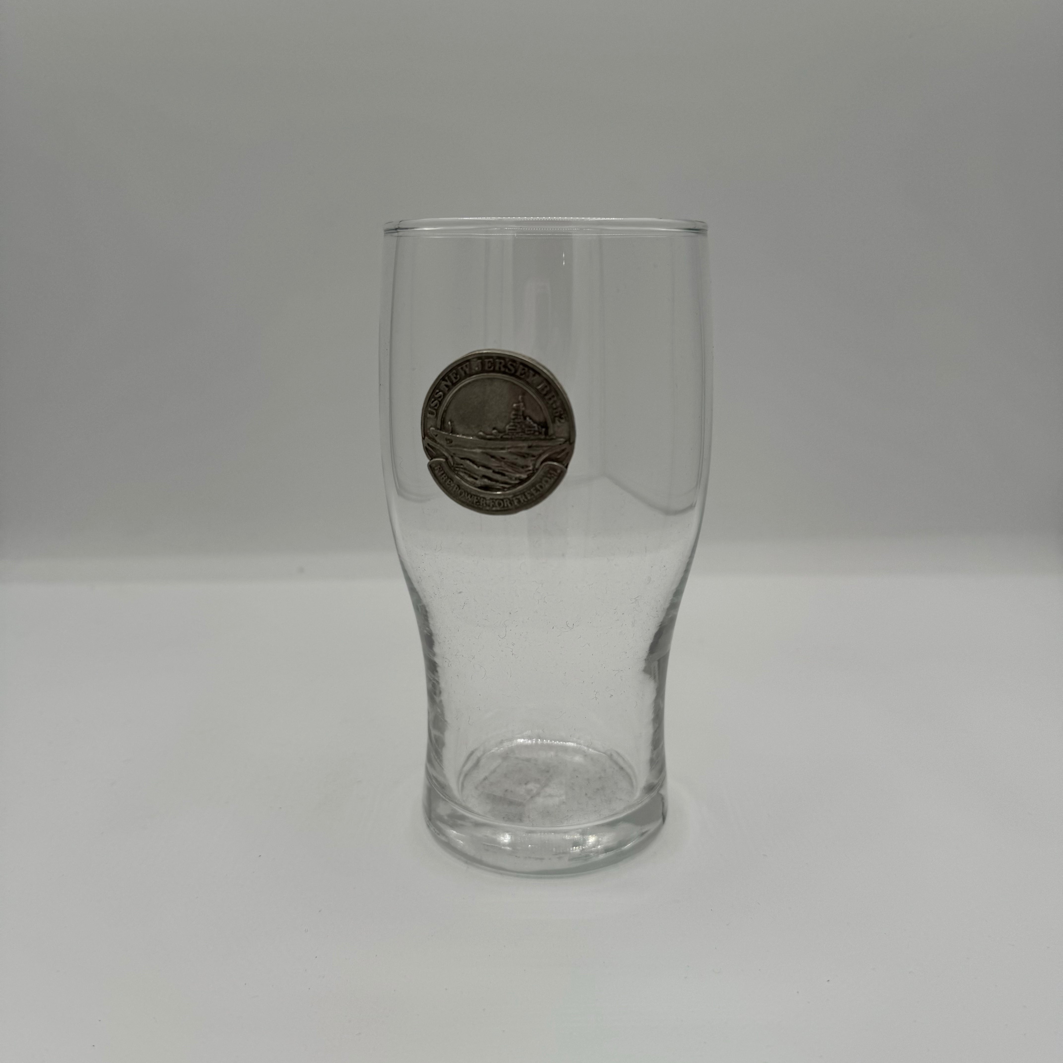 BB-62 Pewter Pub Glass