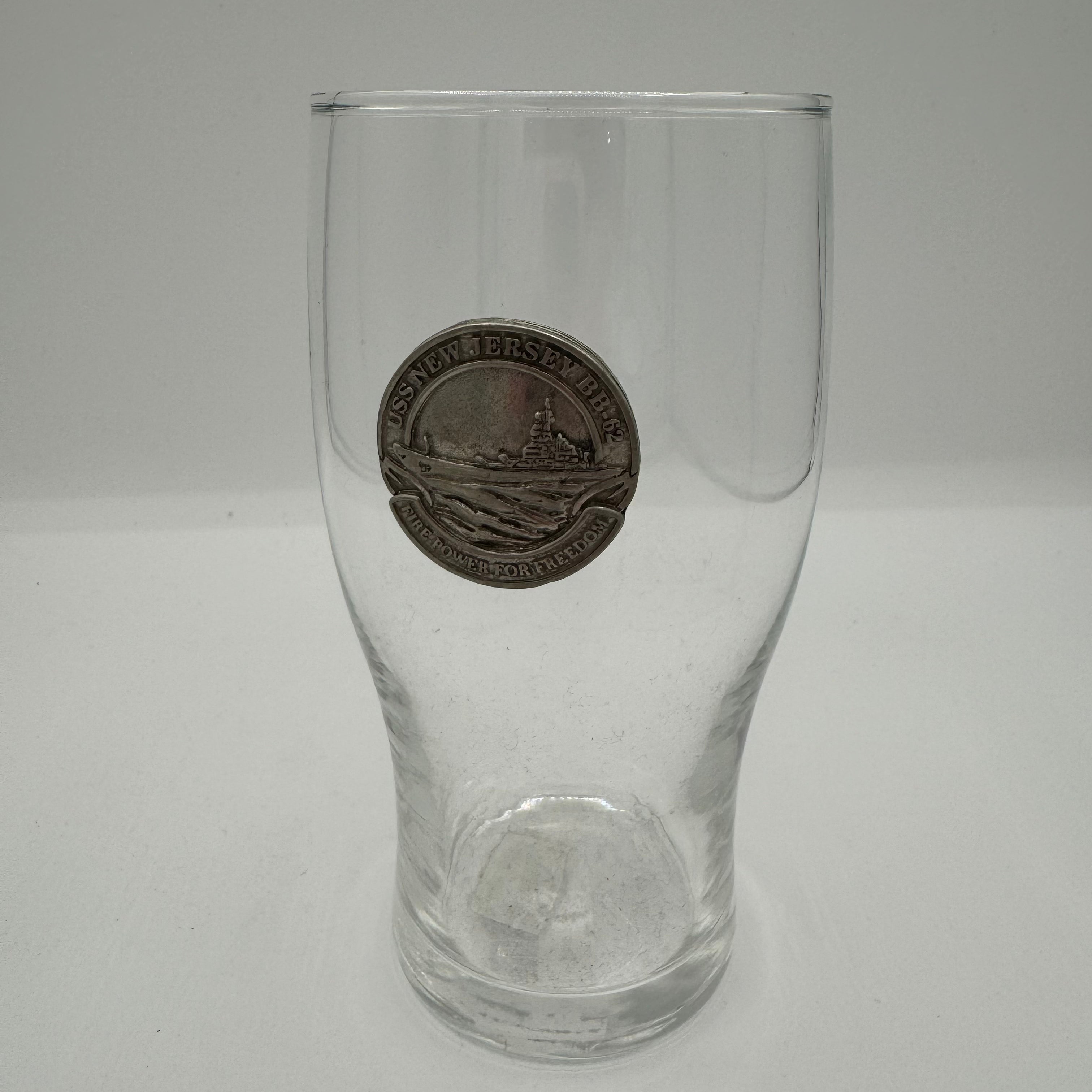 BB-62 Pewter Pub Glass