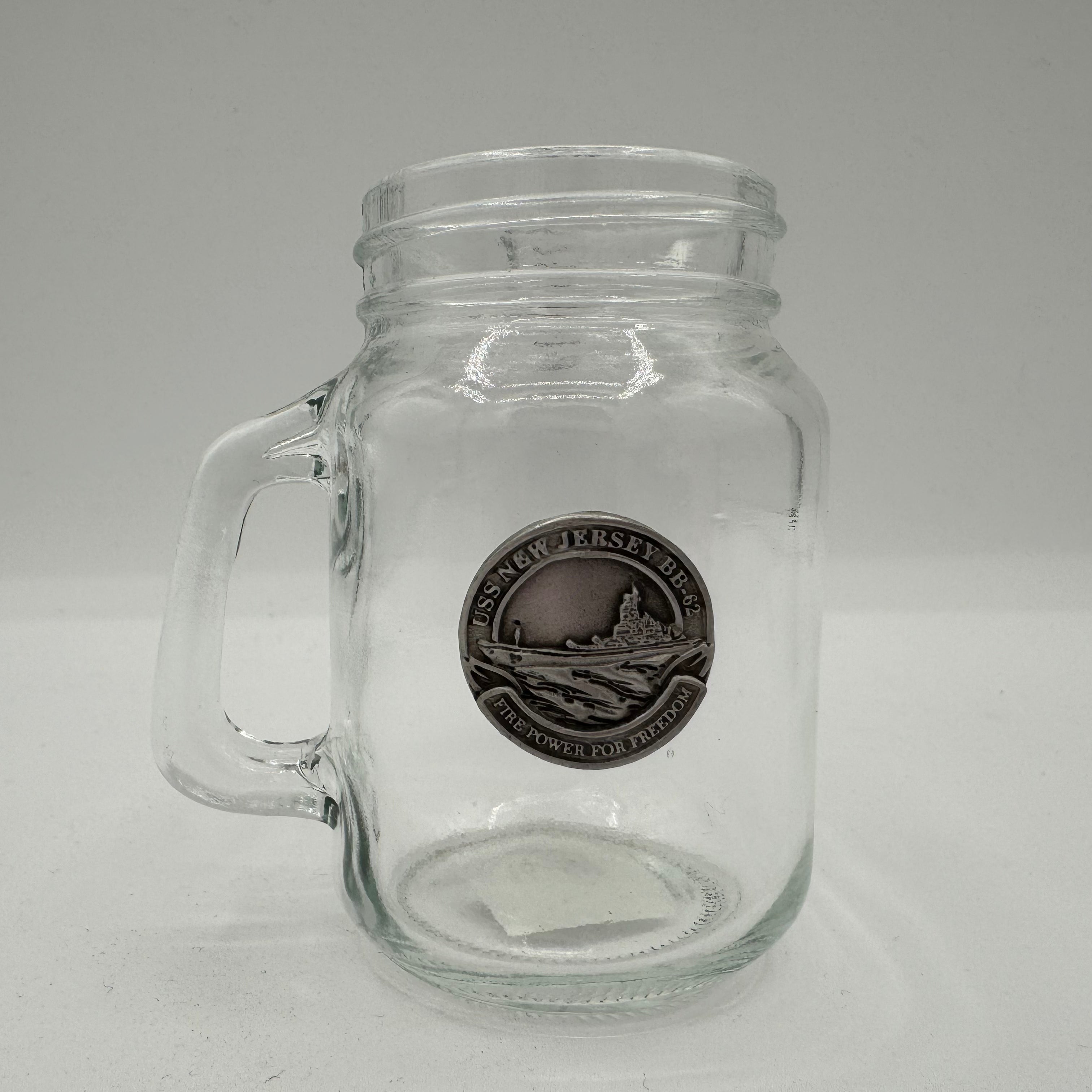 BB-62 Pewter Mason Jar Shot Glass