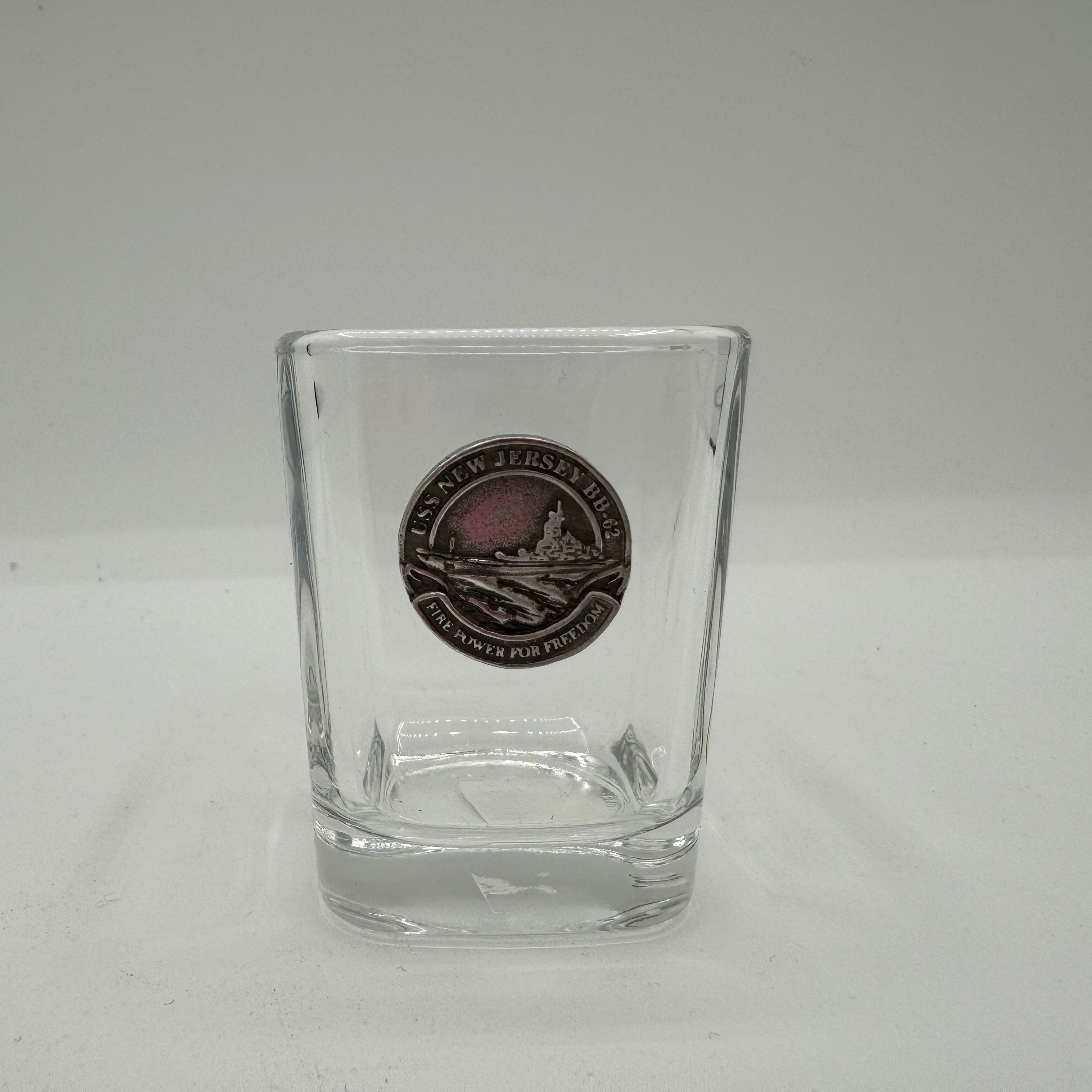 BB-62 Pewter Square Shot Glass