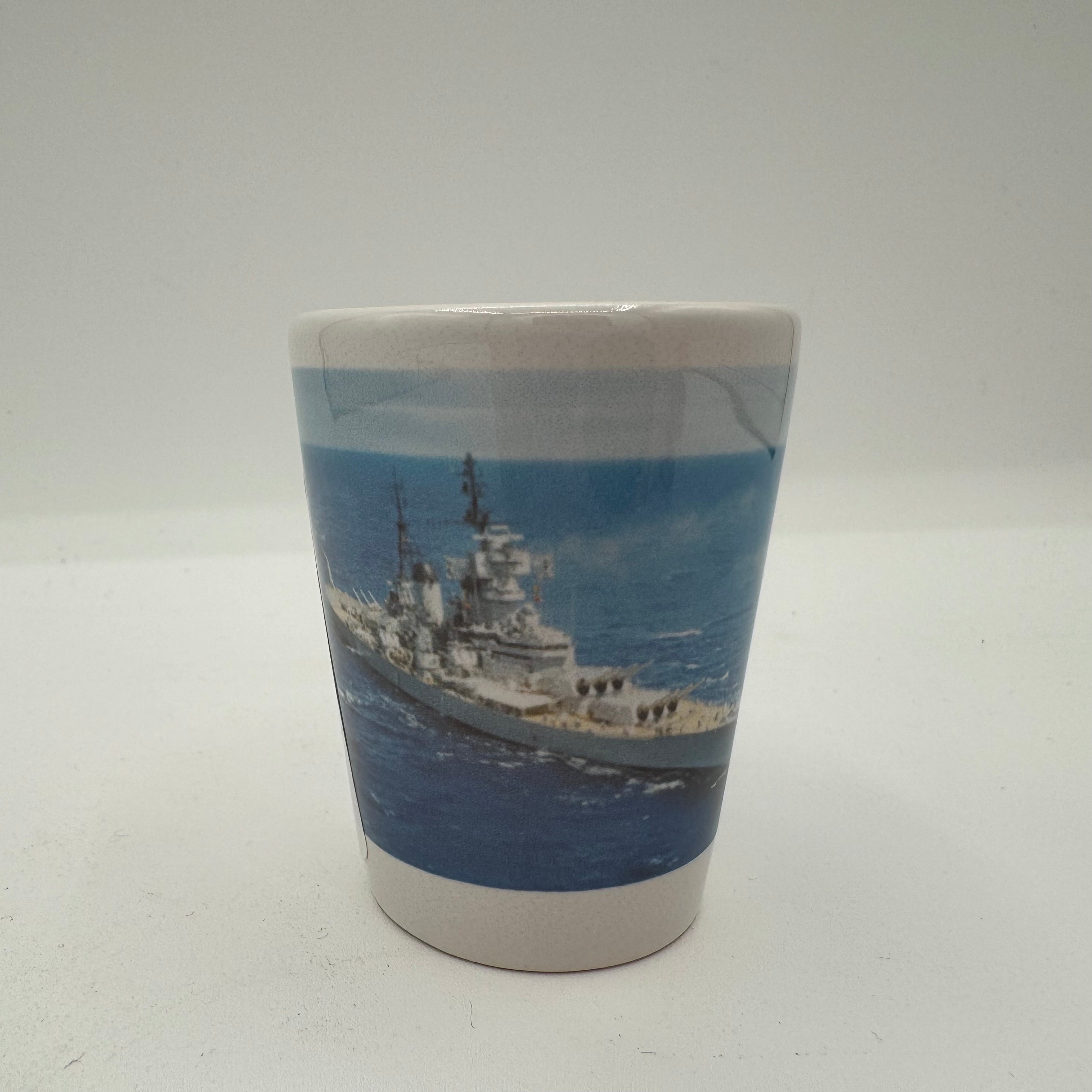 BB-62 Pictorial Shot Glass - 0