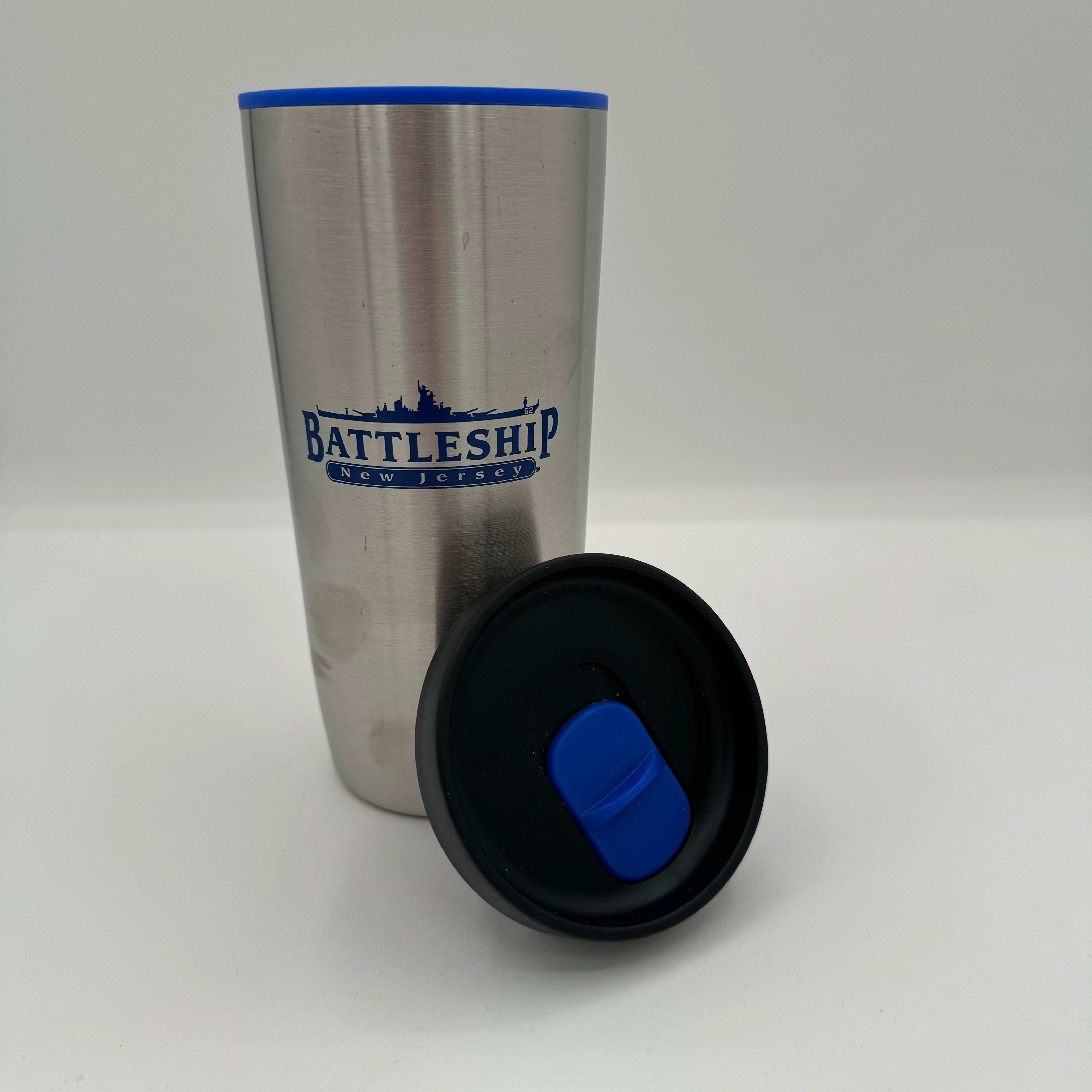 Battleship Stainless Steel Travel Tumbler