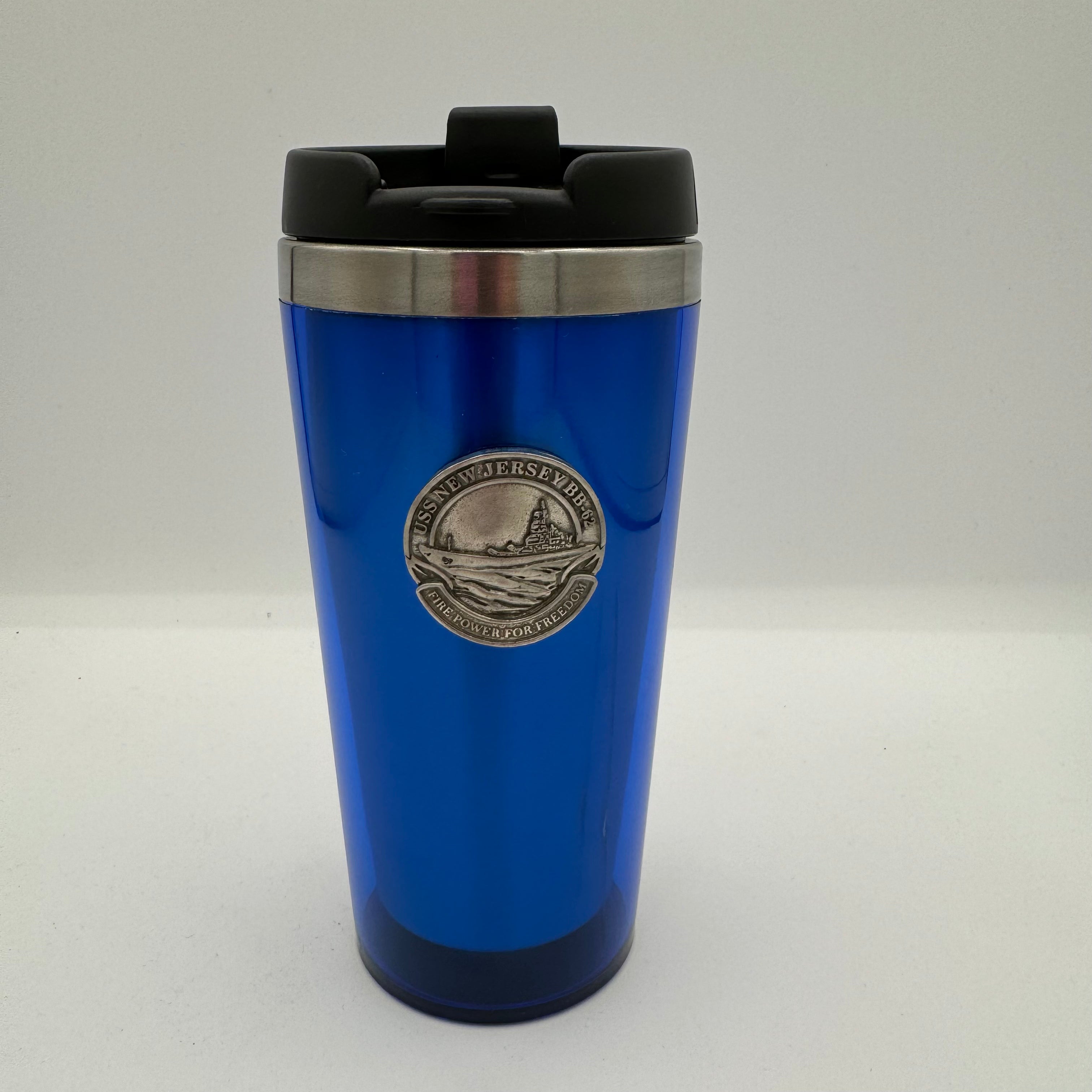 Battleship Blue Travel Tumbler