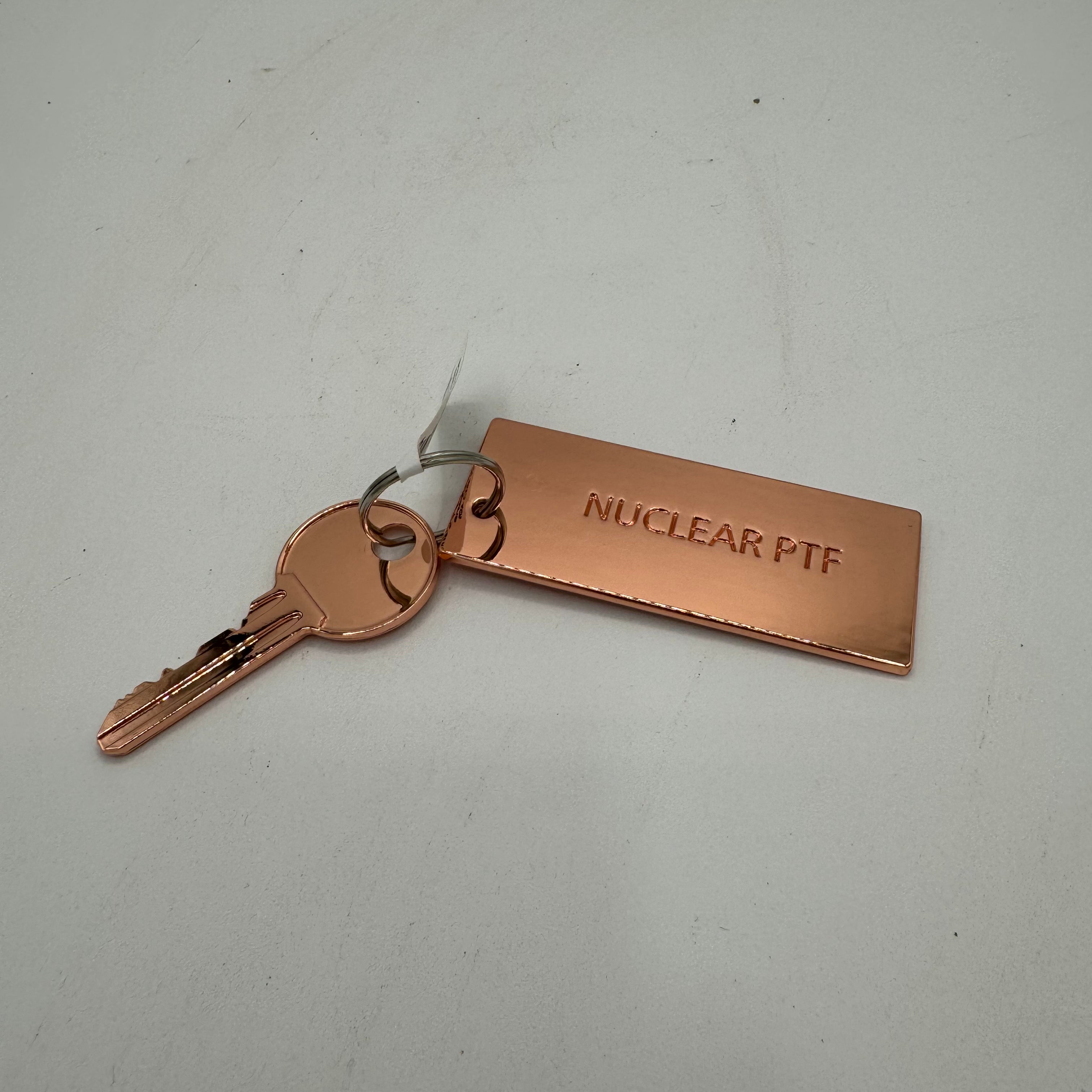 Permission to Fire Replica Keyring and Key