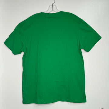 Battleship Logo T-Shirt (Green w/ White Letters) - 0