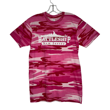 Battleship Logo T-Shirt (Pink Camouflage)