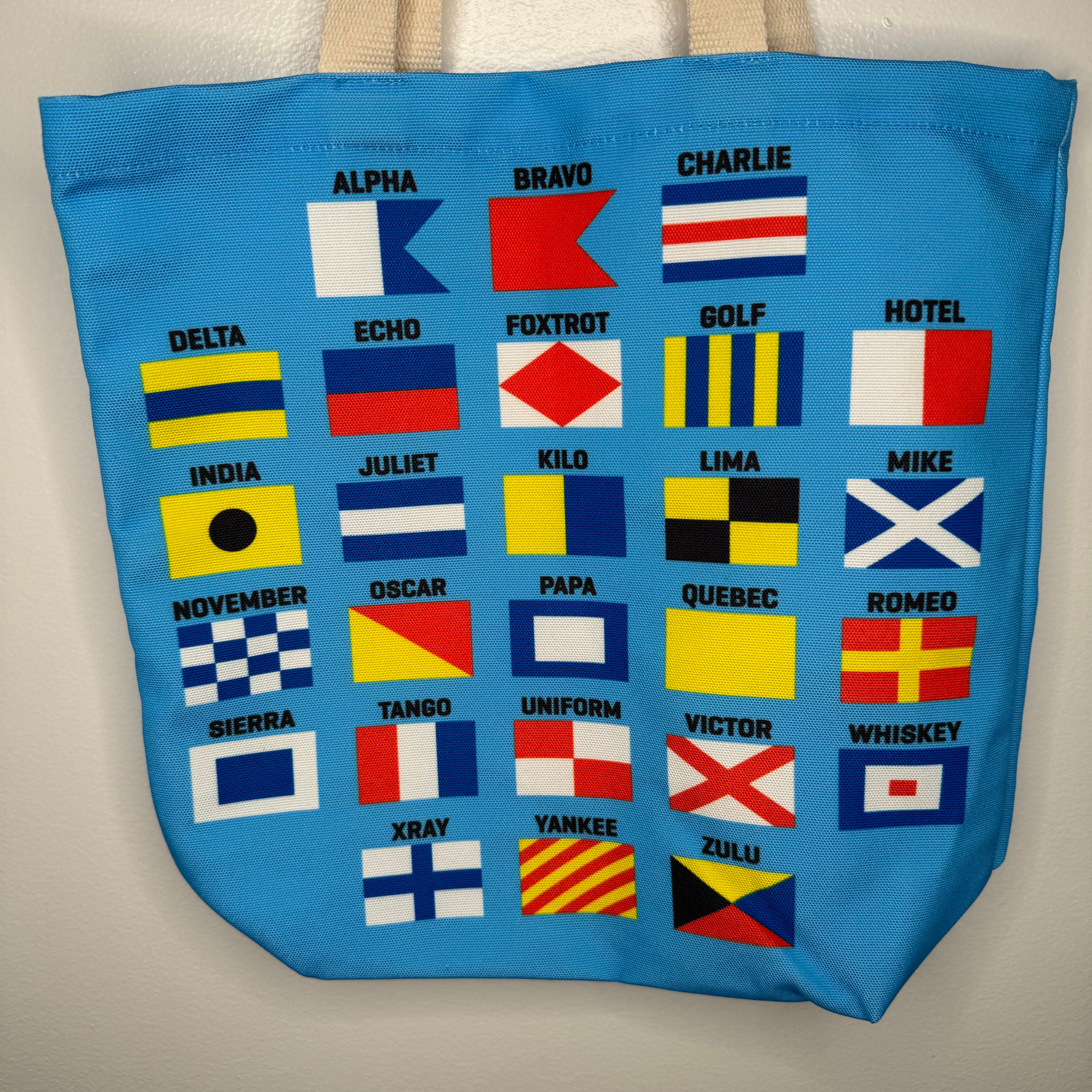 Signal Flags Tote Bag - 0