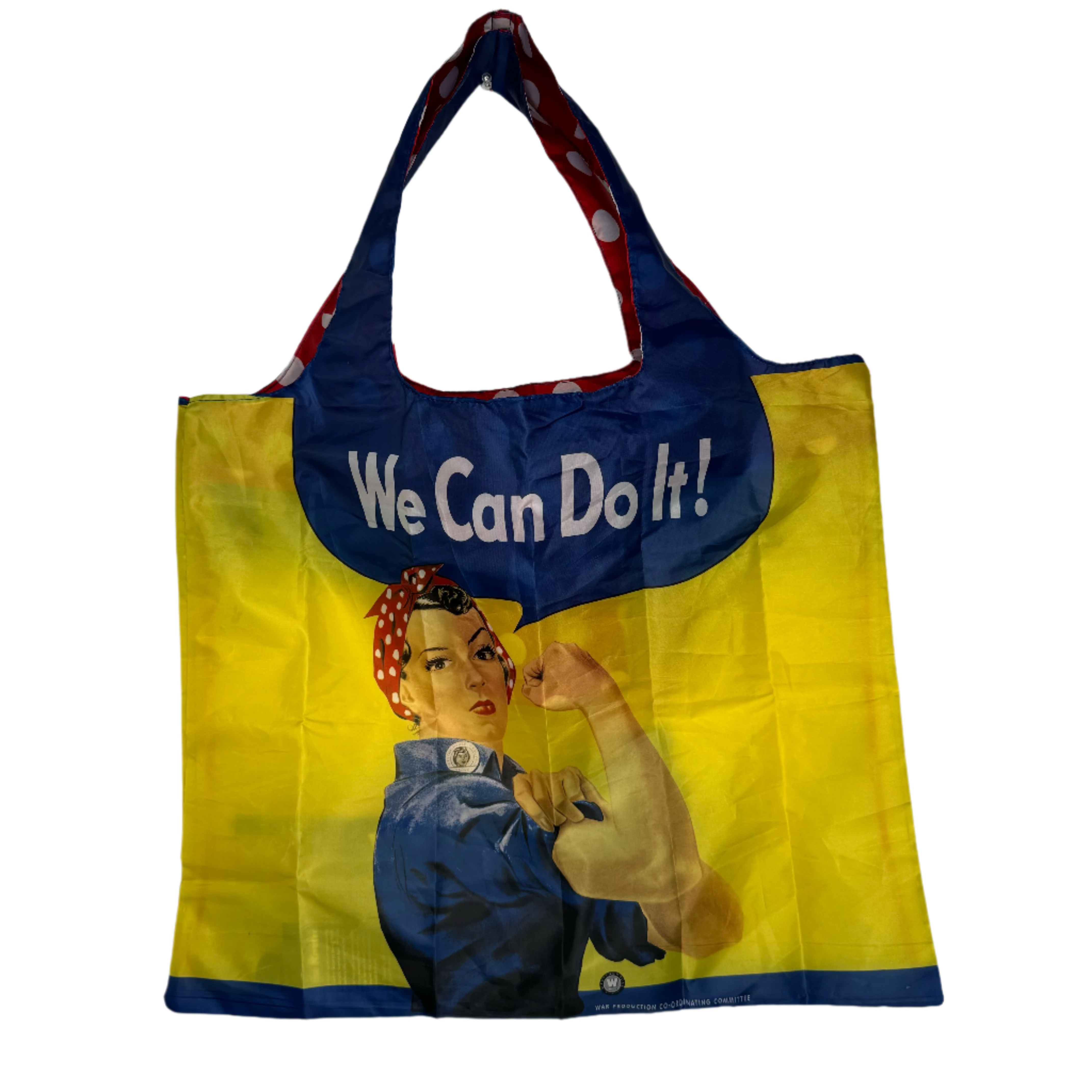 Rosie the Riveter Reusable Tote Bag - Main Image