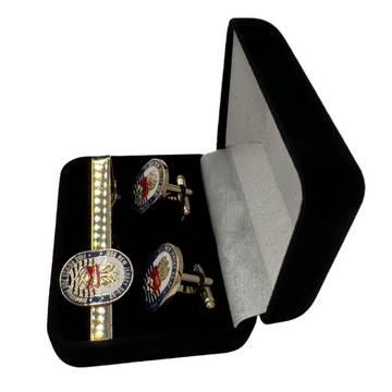 Tie Bar and Cufflink Set