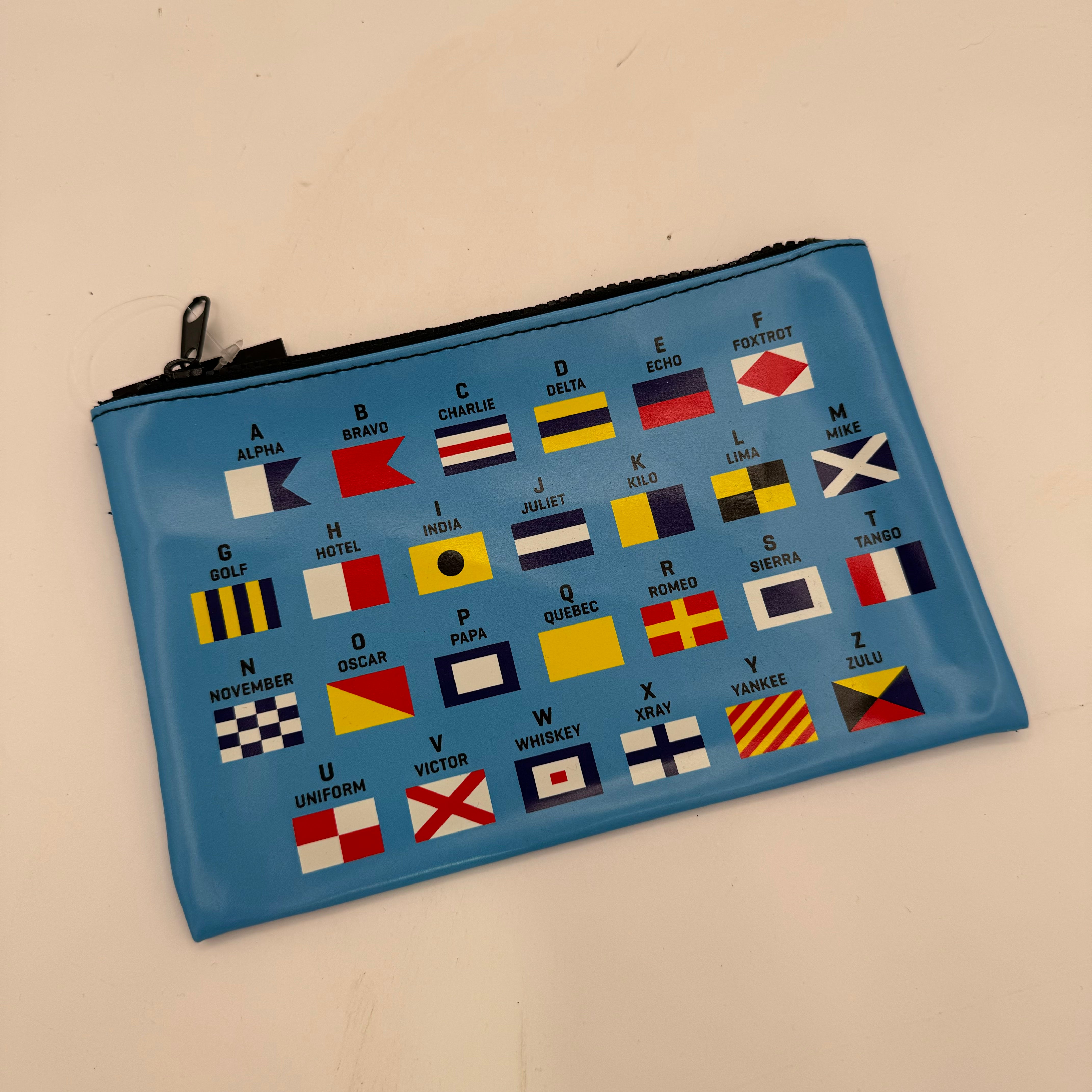 Signal Flags Zip Pouch