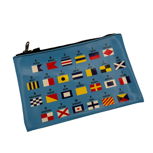 Signal Flags Zip Pouch