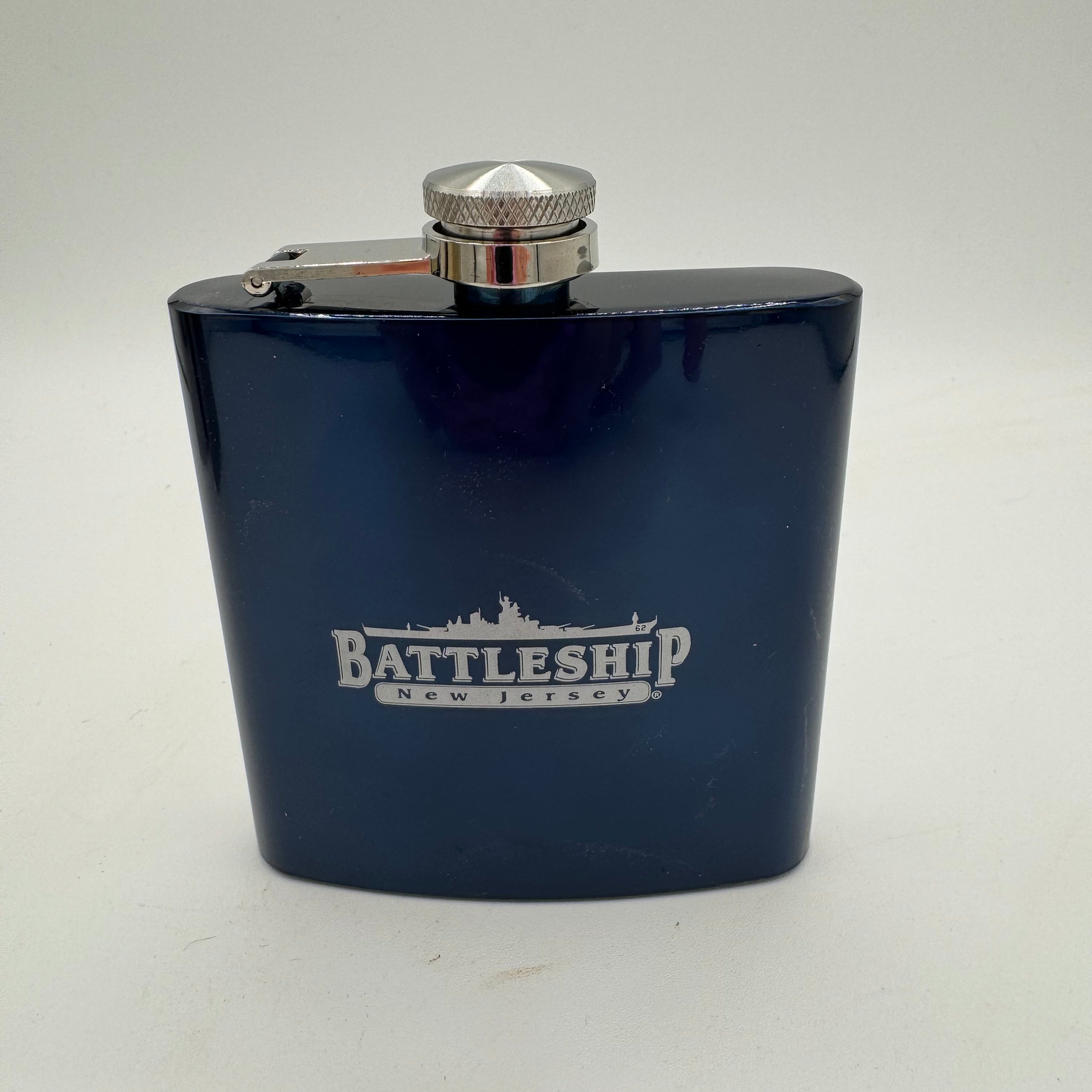 Buy blue Battleship Logo Flask