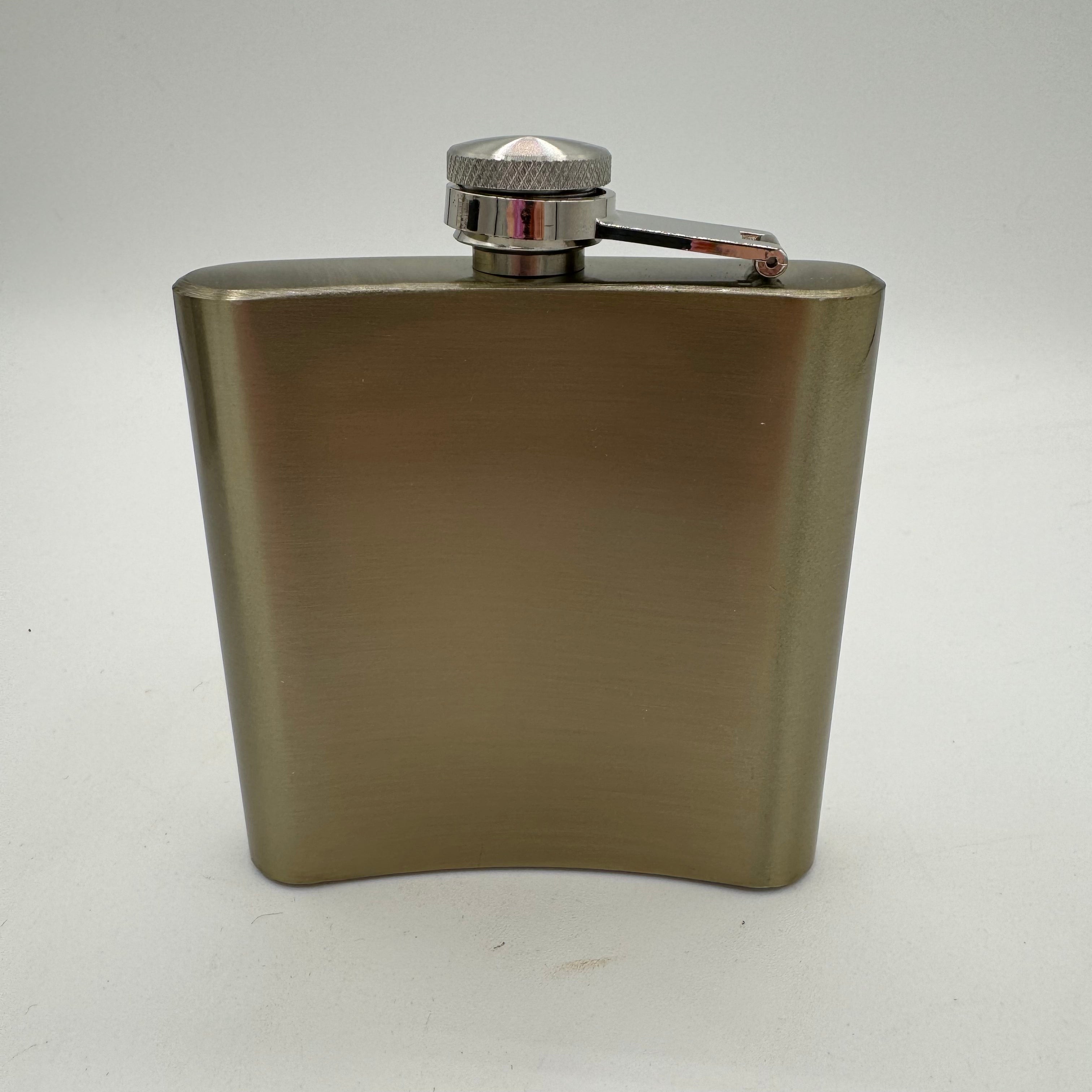 Battleship Logo Flask