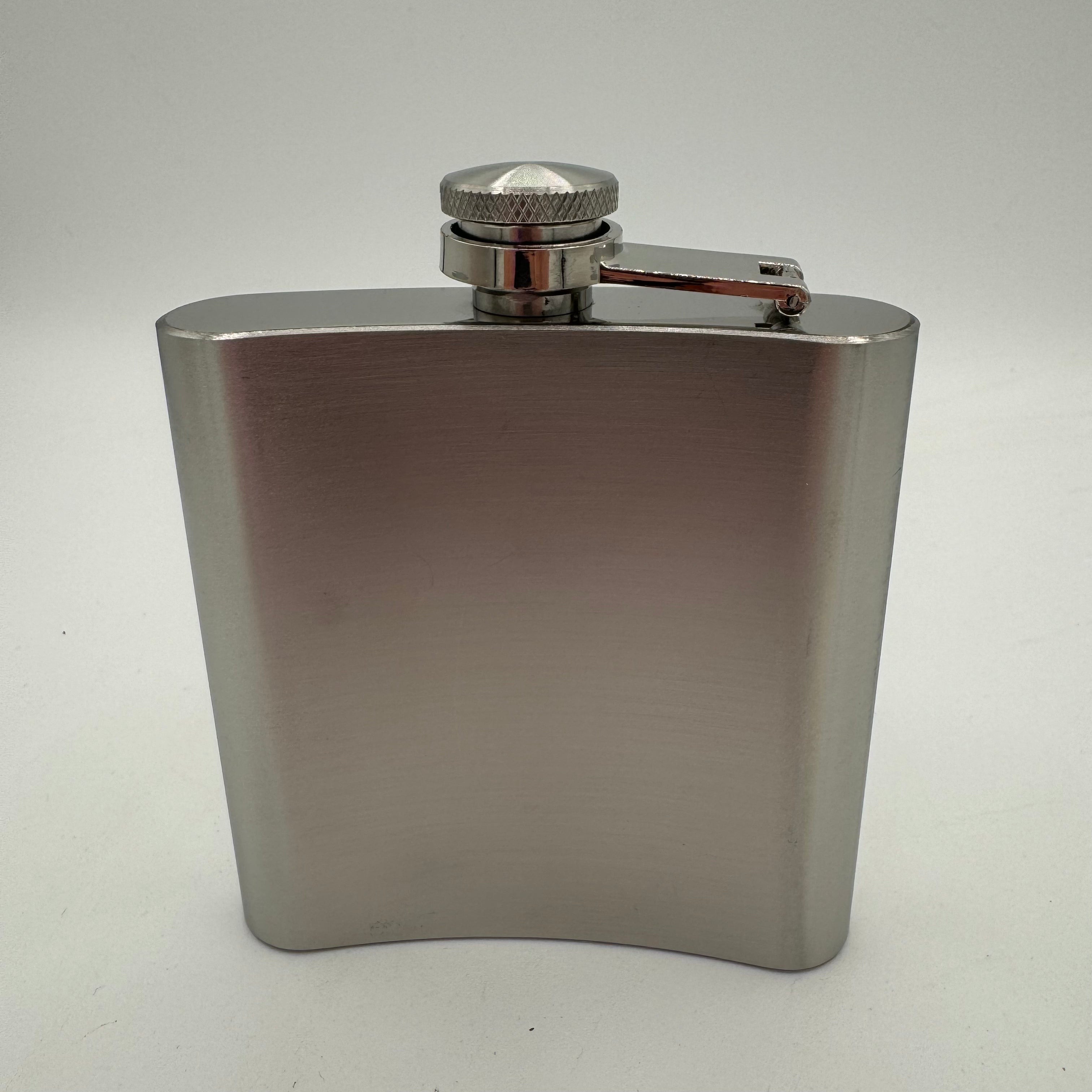 Battleship Logo Flask