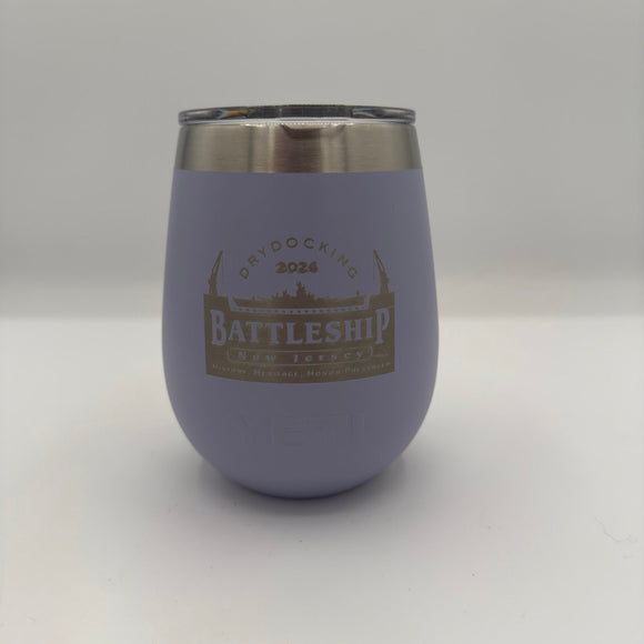 Battleship Dry Dock 2024 YETI® Rambler 10oz Wine Tumbler