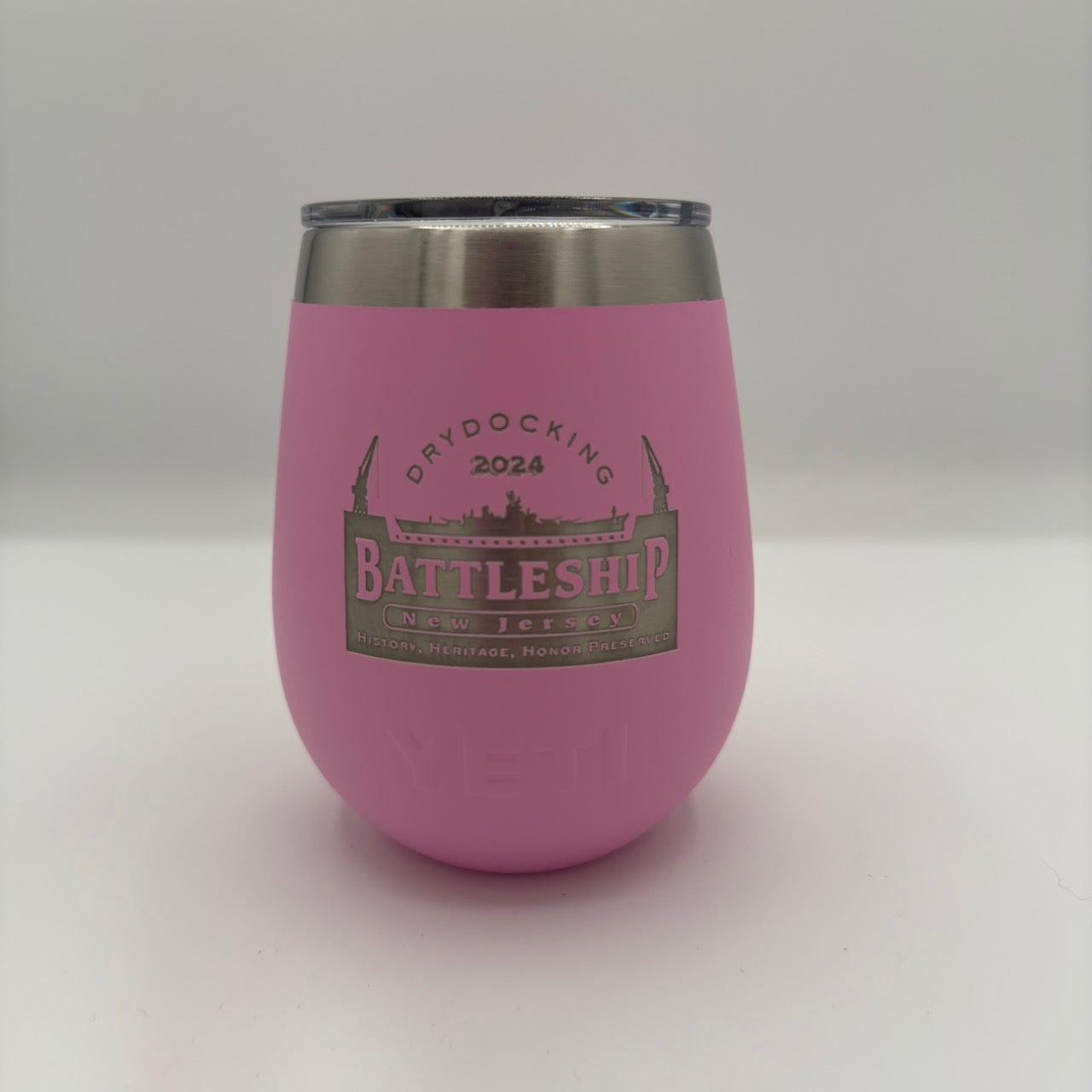 Battleship Dry Dock 2024 YETI® Rambler 10oz Wine Tumbler