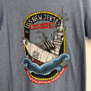 Battleship Dry Dock Logo T-Shirt (Exclusive Animated Ship Art)-3