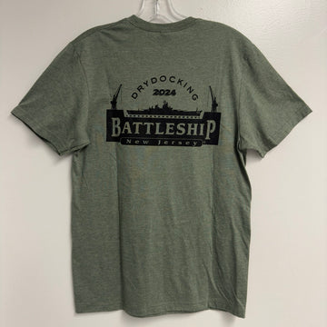 Battleship Dry Dock Logo T-shirt (Exclusive Animated Painter 62) - 0