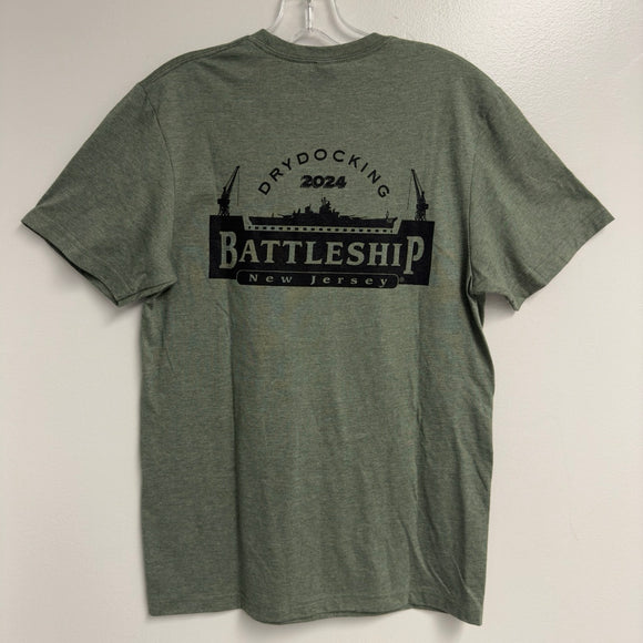 Battleship Dry Dock Logo T-shirt (Exclusive Animated Painter 62)