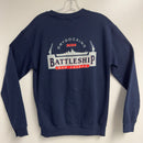 Battleship Dry Dock Logo Sweatshirt (Exclusive Animated Ship Art)-3