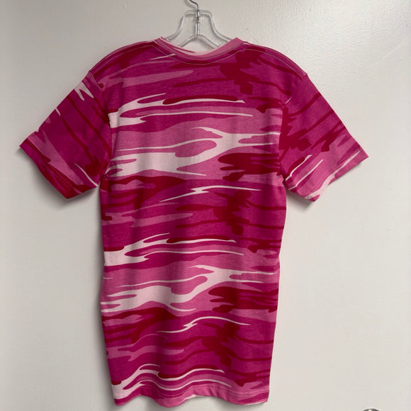 Battleship Dry Dock Logo T-Shirt (Pink Camouflage)