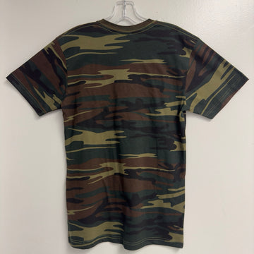 Battleship Dry Dock Logo T-Shirt (Green Camouflage) - 0