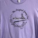 Battleship The Original Jersey Girl (Purple Graphic T-Shirt)-2